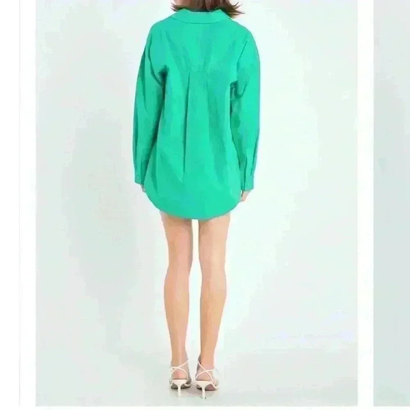 English Factory Oversize Linen Shirt - Picture 2 of 7